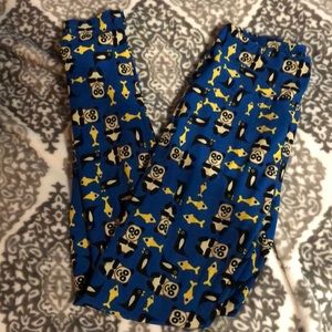 OS LuLaRoe panda leggings